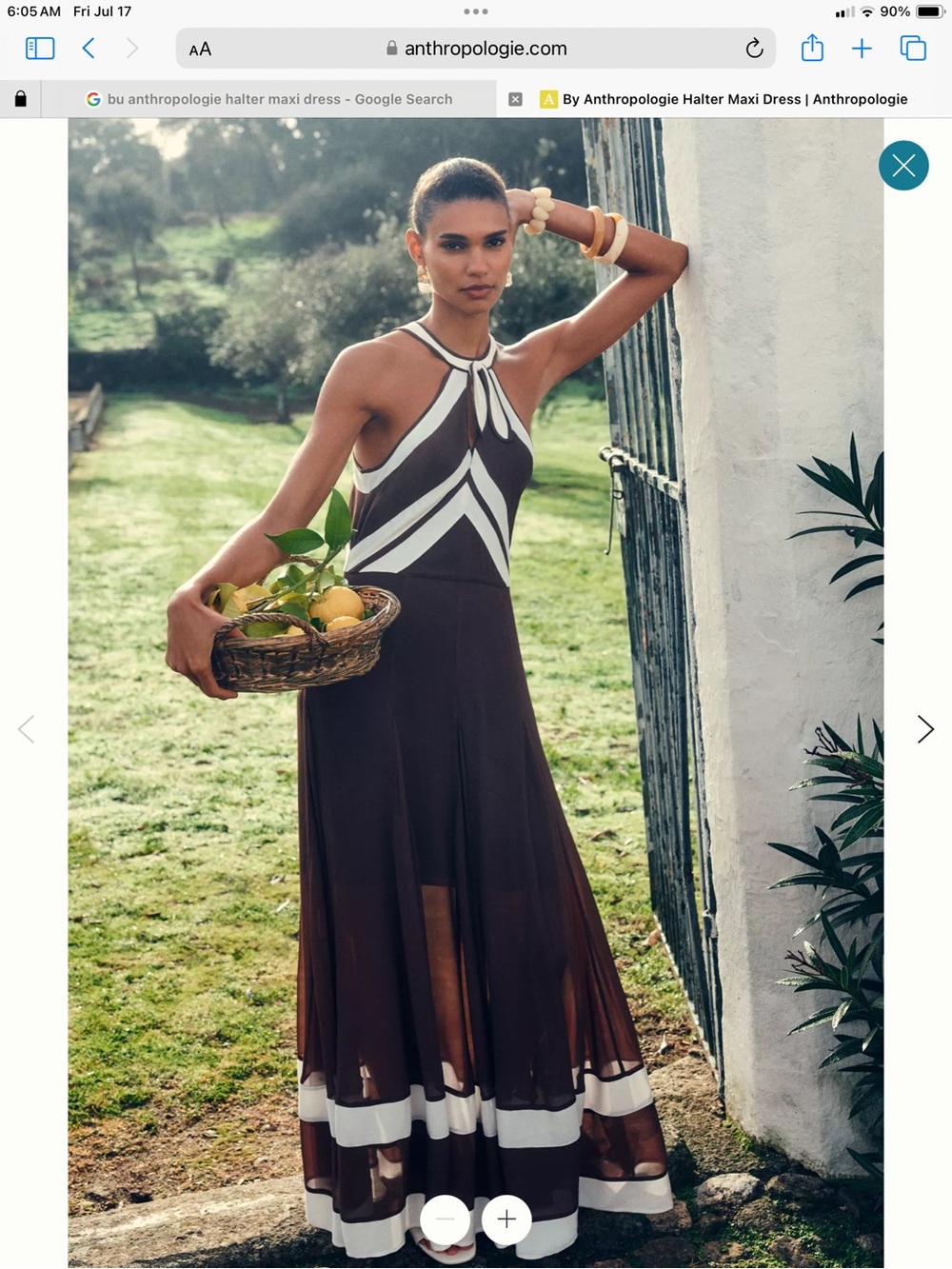NWT Anthropologie halter maxi dress❤️❤️❤️❤️